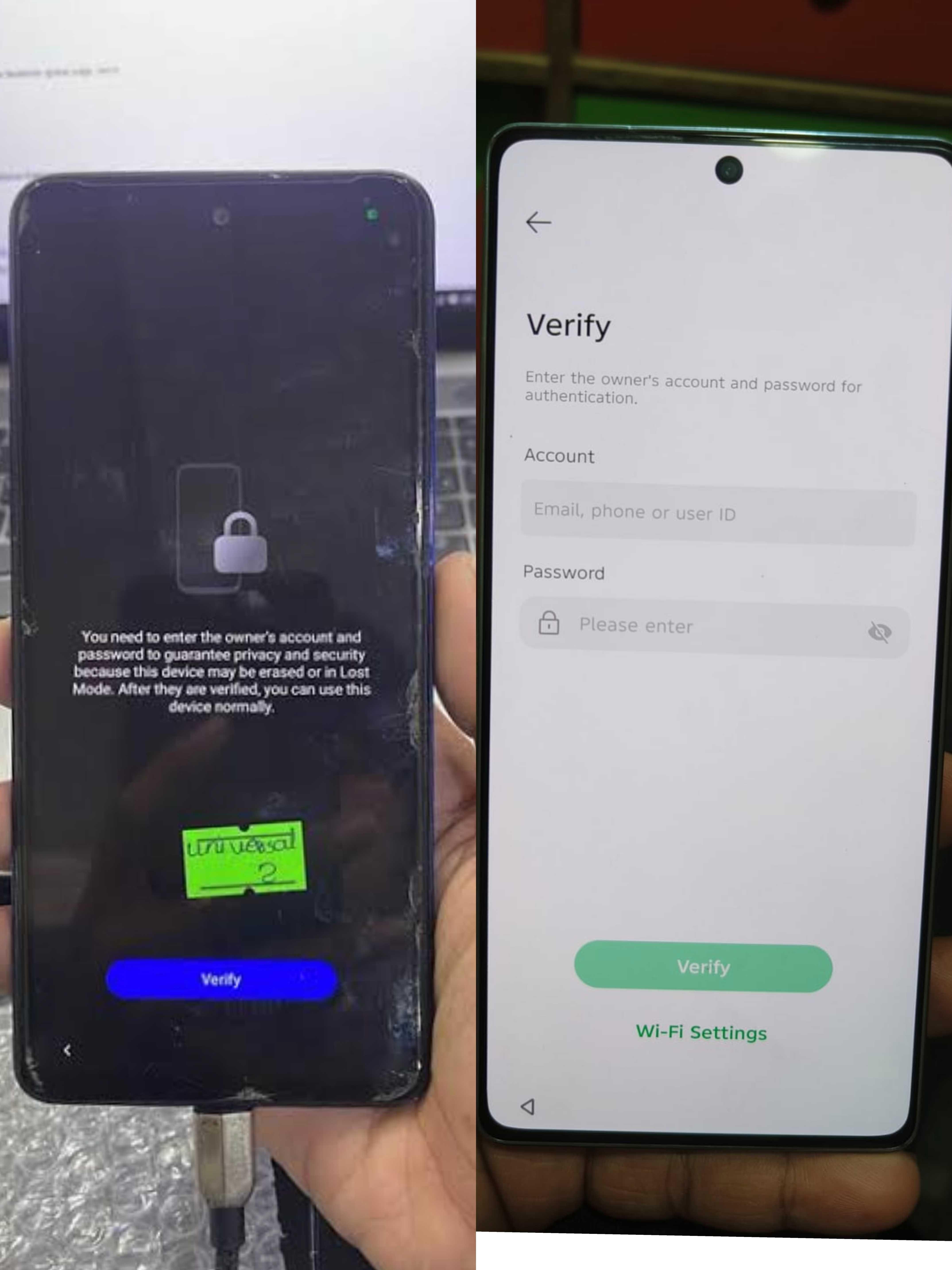 Tecno Infinix itel ID Lock Remove Clean 100% Success INSTANT✅